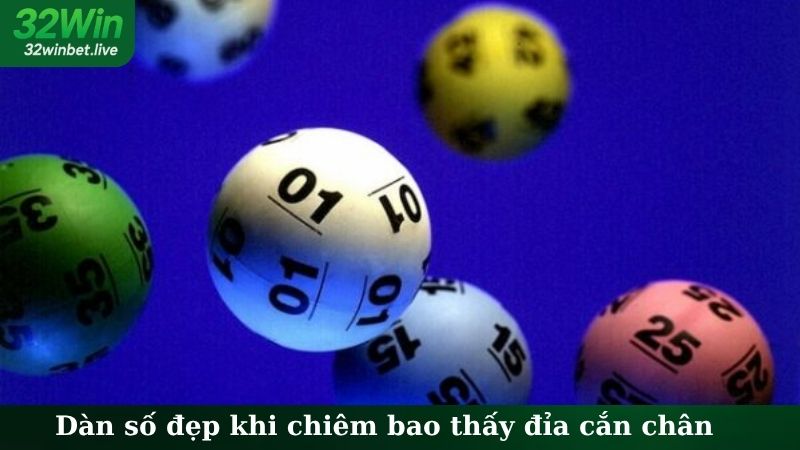 Dàn số đẹp khi chiêm bao thấy đỉa cắn chân