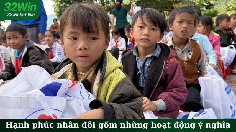 Hạnh phúc nhân đôi gồm những hoạt động ý nghĩa