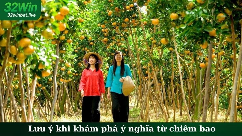 Lưu ý khi khám phá ý nghĩa từ chiêm bao
