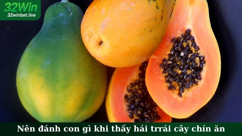 Nên đánh con gì khi thấy hái trái cây chín ăn