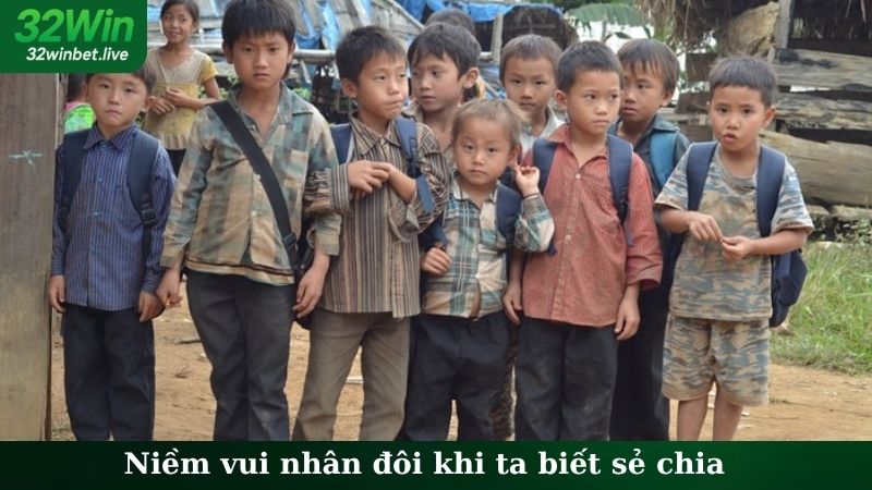 Niềm vui nhân đôi khi ta biết sẻ chia