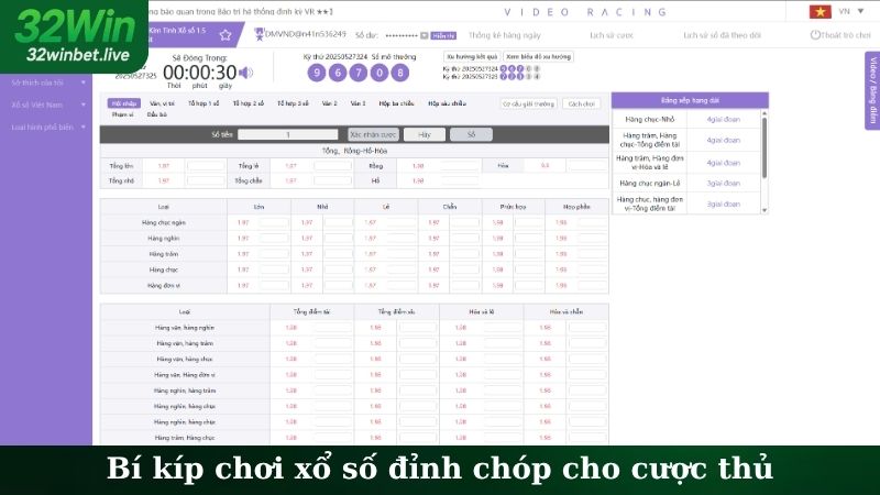 Bí kíp chơi xổ số đỉnh chóp cho cược thủ
